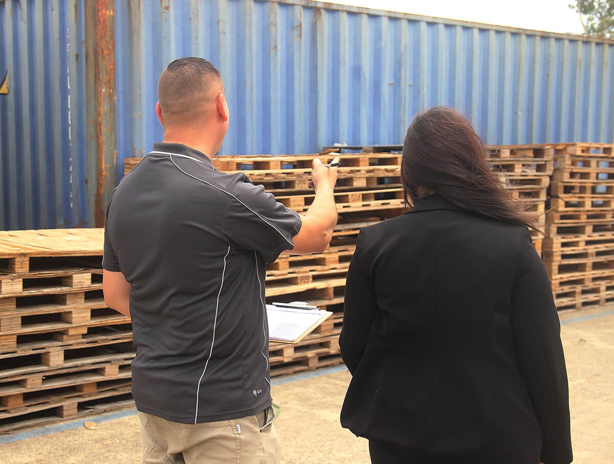 Palletwise warehouse interior