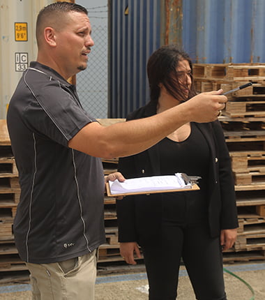 Refurbished pallet stock